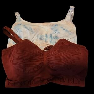 Set Of 2 Kindred Bravely Hands-Free Pumping & Nursing Bras, Sz Med